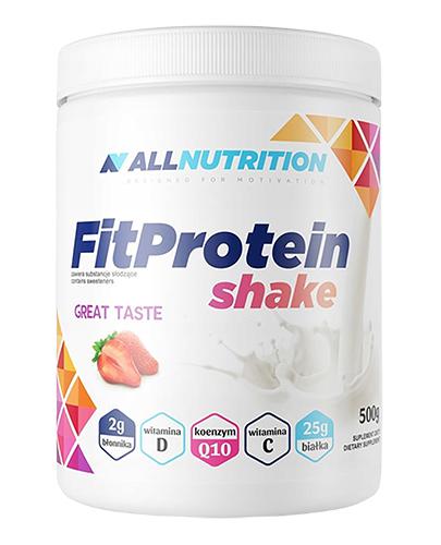 Allnutrition FitProtein Shake Strawberry 500 g