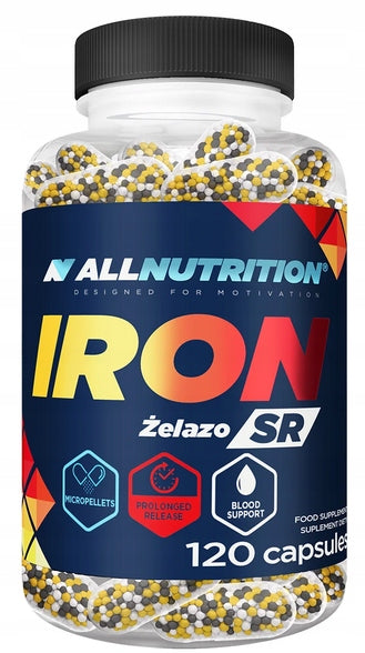 Allnutrition iron SR HEMOGLOBIN FOLIC ACID 120 capsules