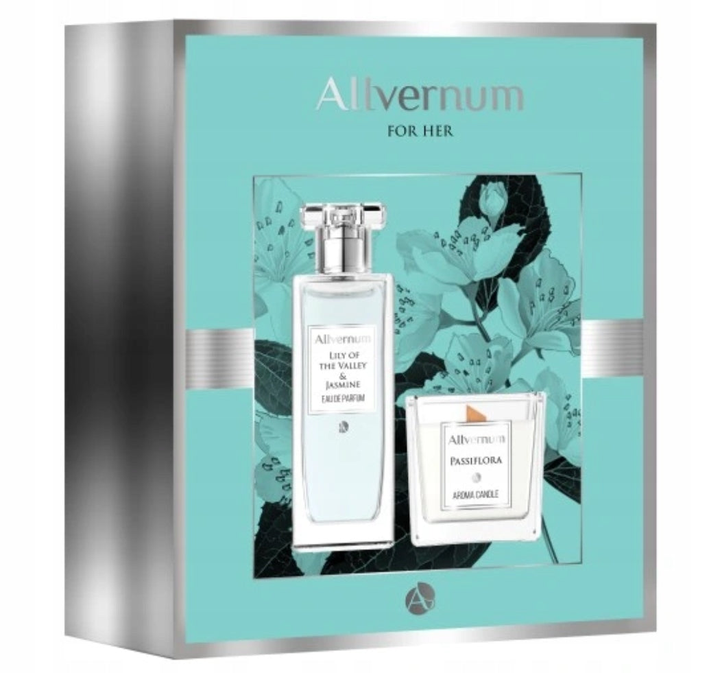 Allvernum Gift Set Lilly & Jasmine EDP 50 ml + Passiflora