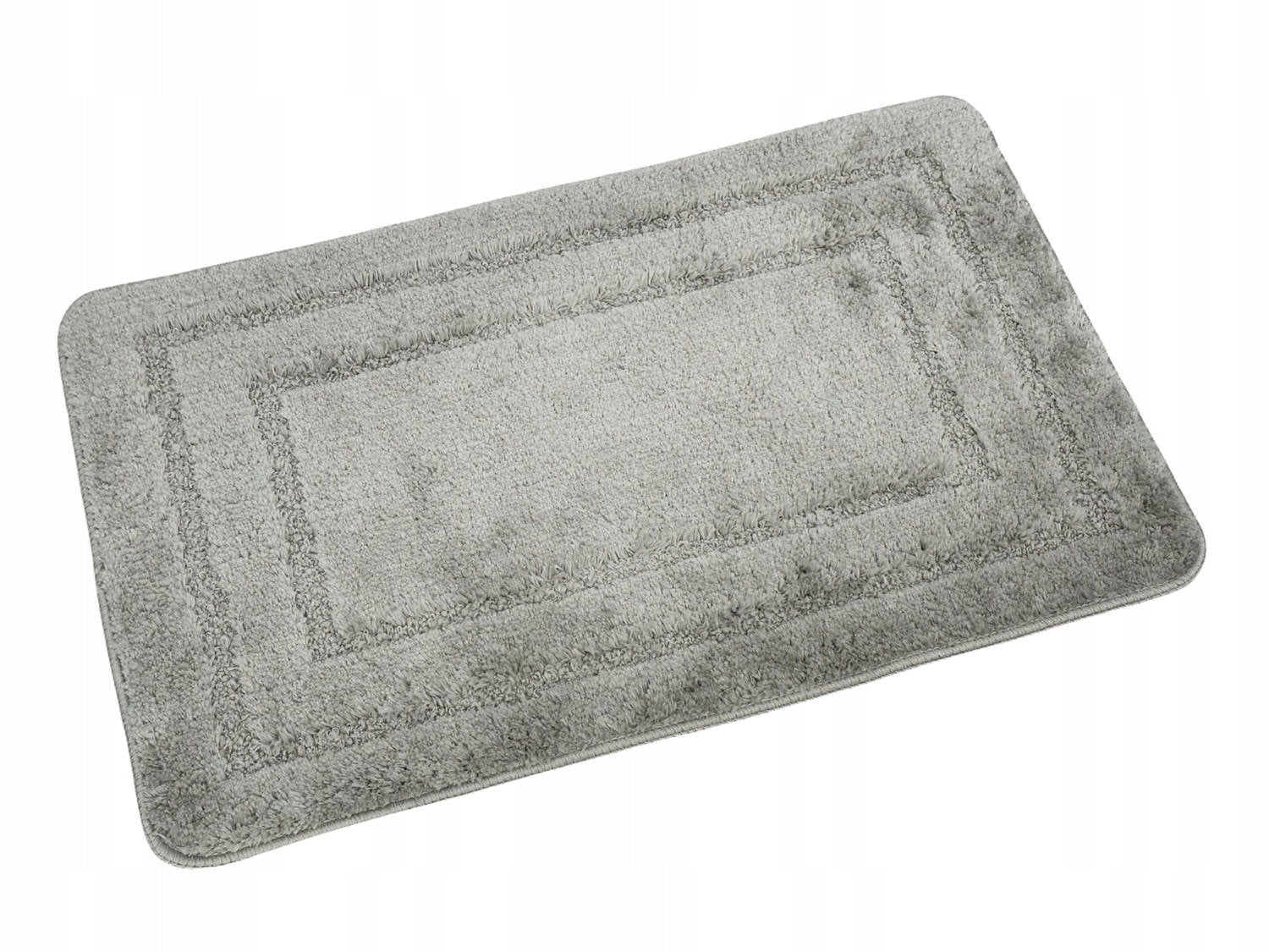 Alor Anti-Slip Bathroom Rug Light Gray 50x80 cm Thickness 20 mm