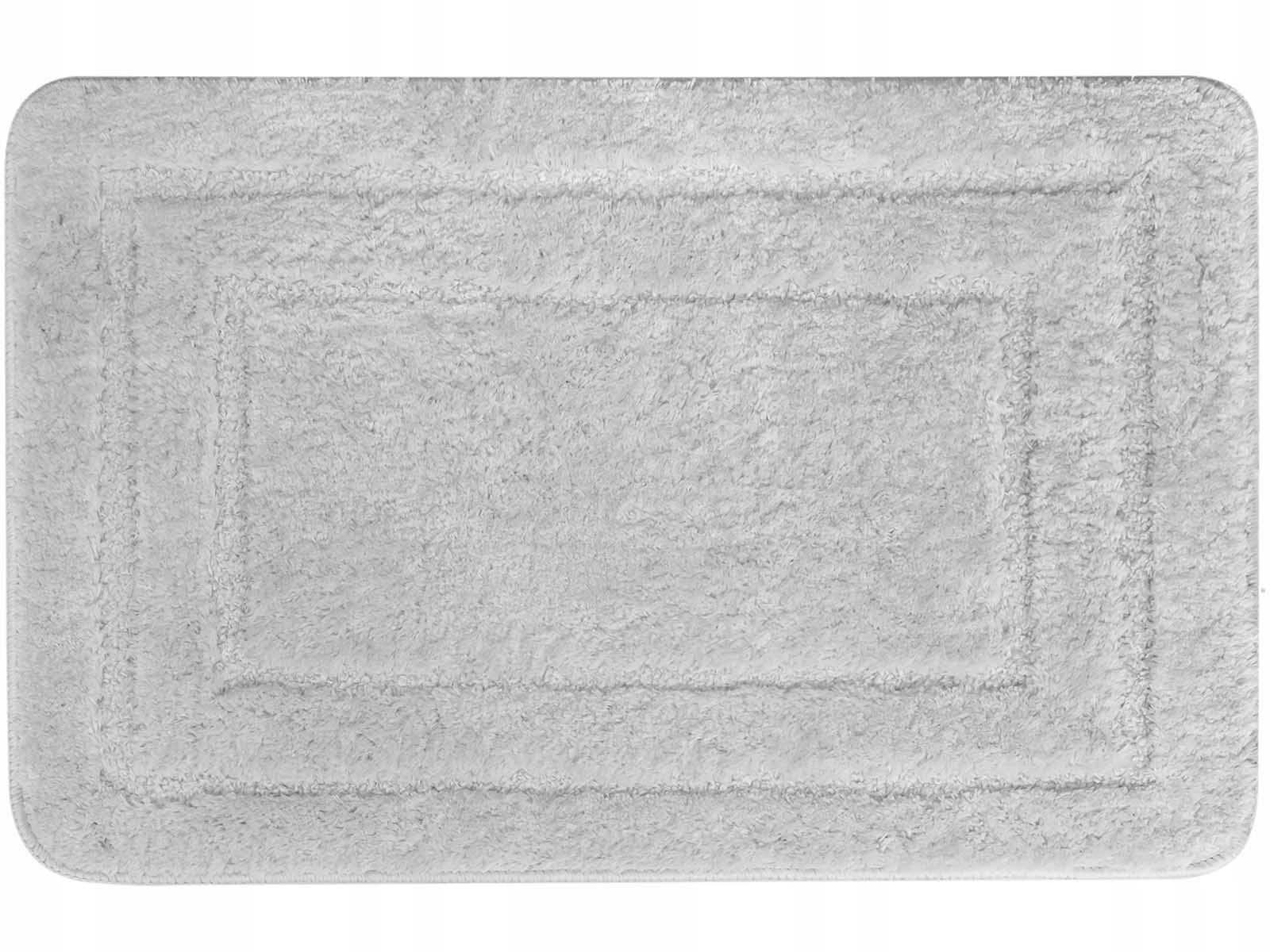 Alor Anti-Slip Bathroom Rug Light Gray 50x80 cm