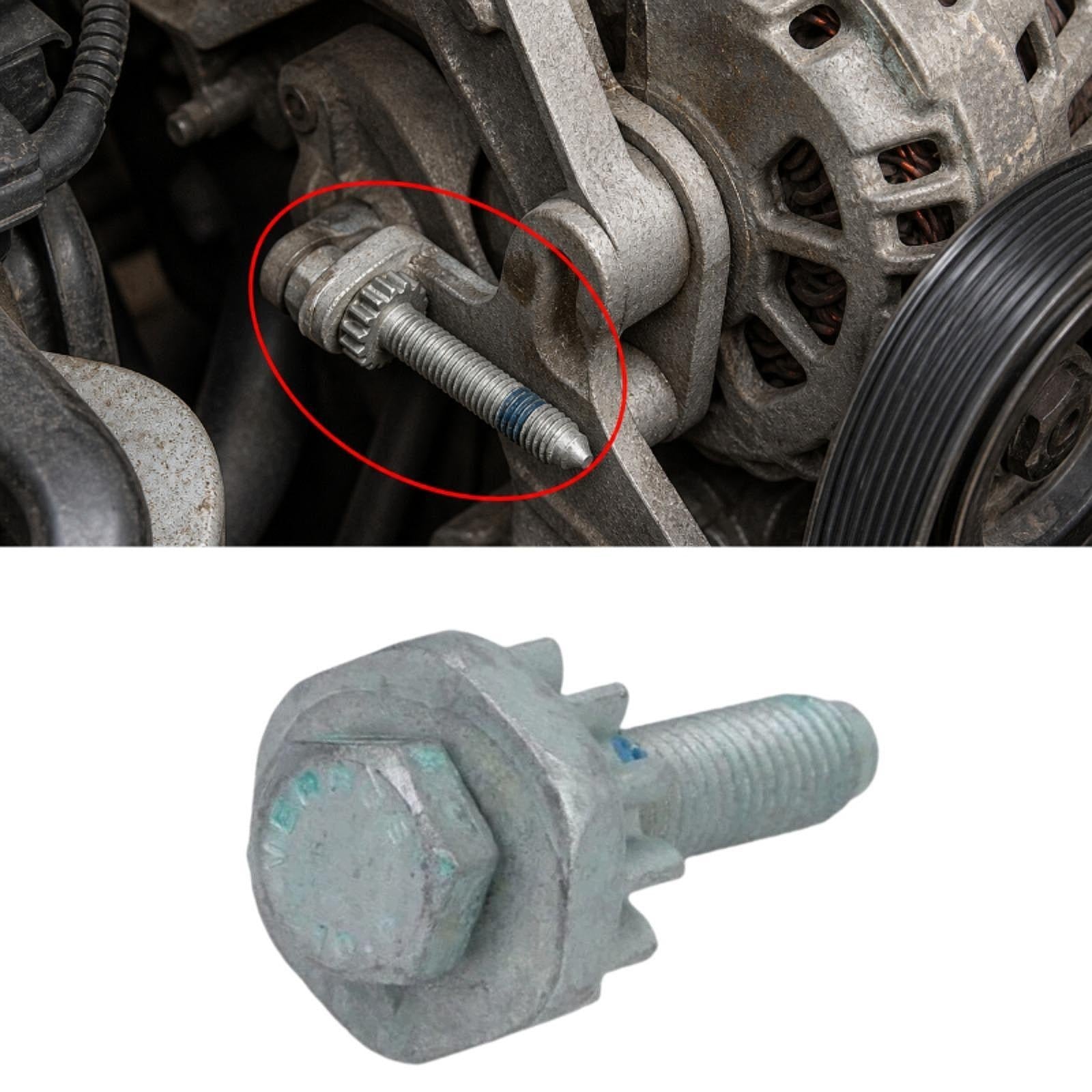 Alternator Belt Adjuster Tensioner Bolt Spare Part Repair Replaces