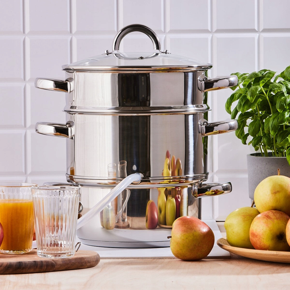 Altom Design steam juicer, 5 l, for induction and gas Packaging status original