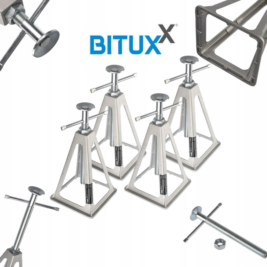 Aluminium BRACKETS for trailer SUPPORTS up to 3600kg