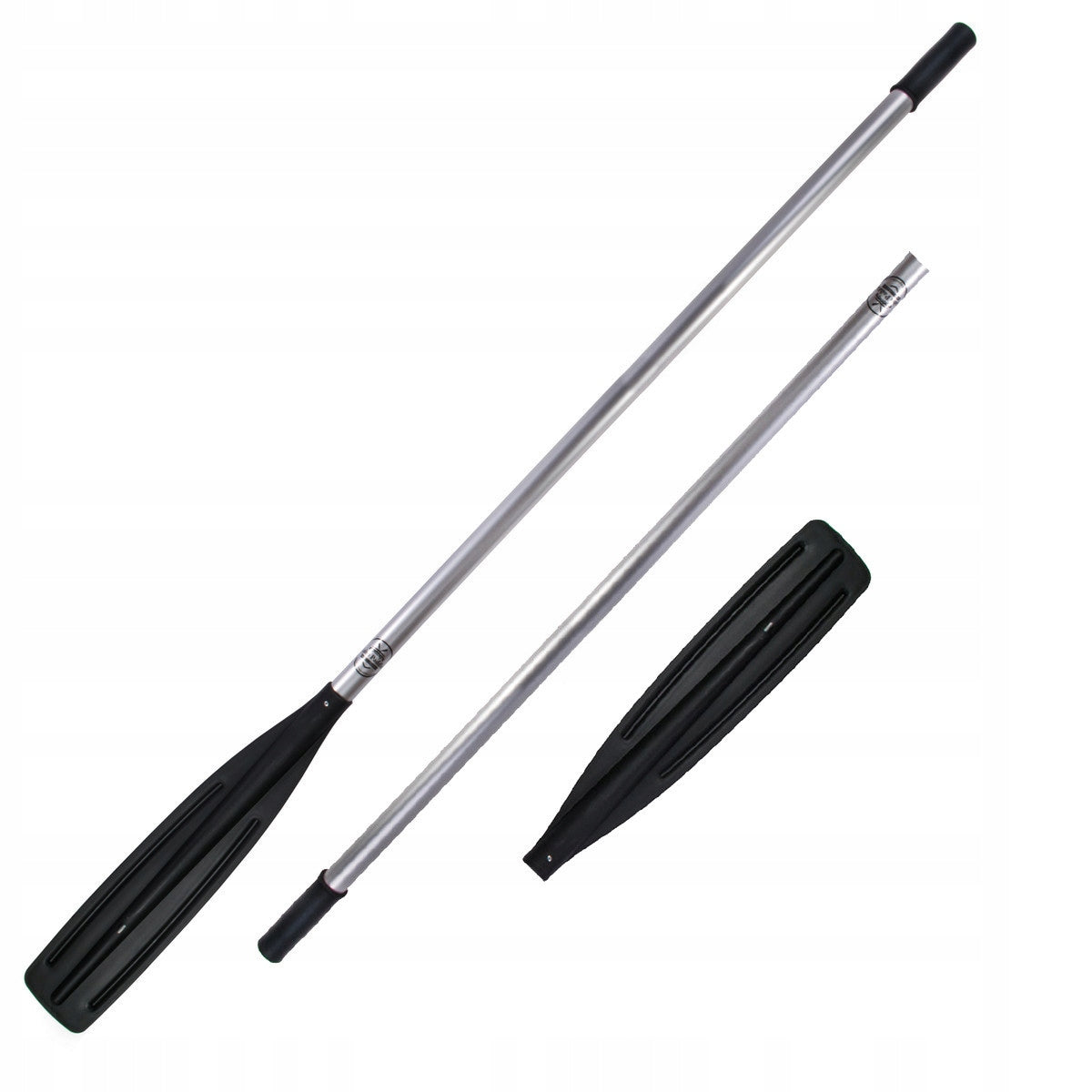 Aluminium Shawl Paddle John Paddle, set of 2, 180 cm