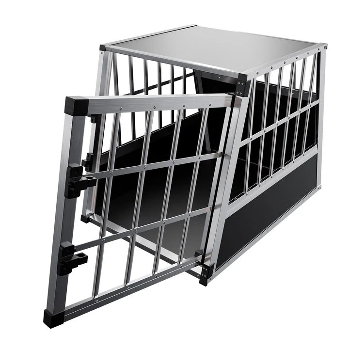Aluminium cage for dog transporter L solid 65 x 91 x 69 cm Length 91 cm