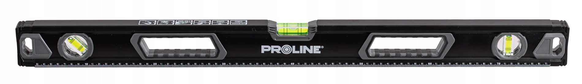 Aluminium level handles 80cm 0,80m 3 libels 0,5mm/1m PREMIUM Proline Packaging status original