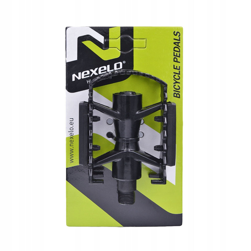 Aluminum Bike Pedals for MTB Bike Black with Reflectors New Strong Dedicated for trekking bikes