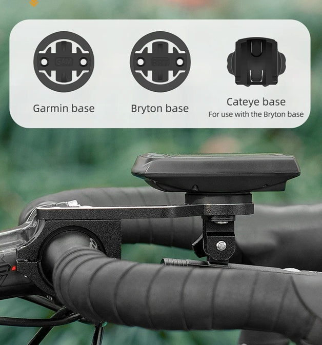 Aluminum GARMIN BRYTON CATEYE GOPRO GPS COUNTER HOLDER FLASHLIGHT OFFBONDADE Packaging status original