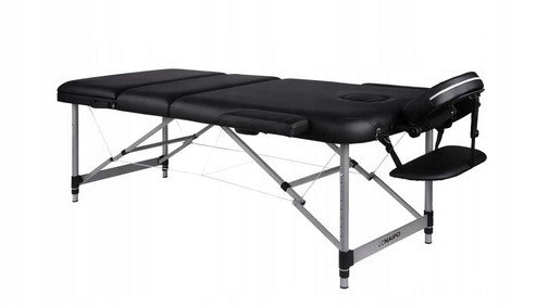 Aluminum Massage Folding Table Naipo black