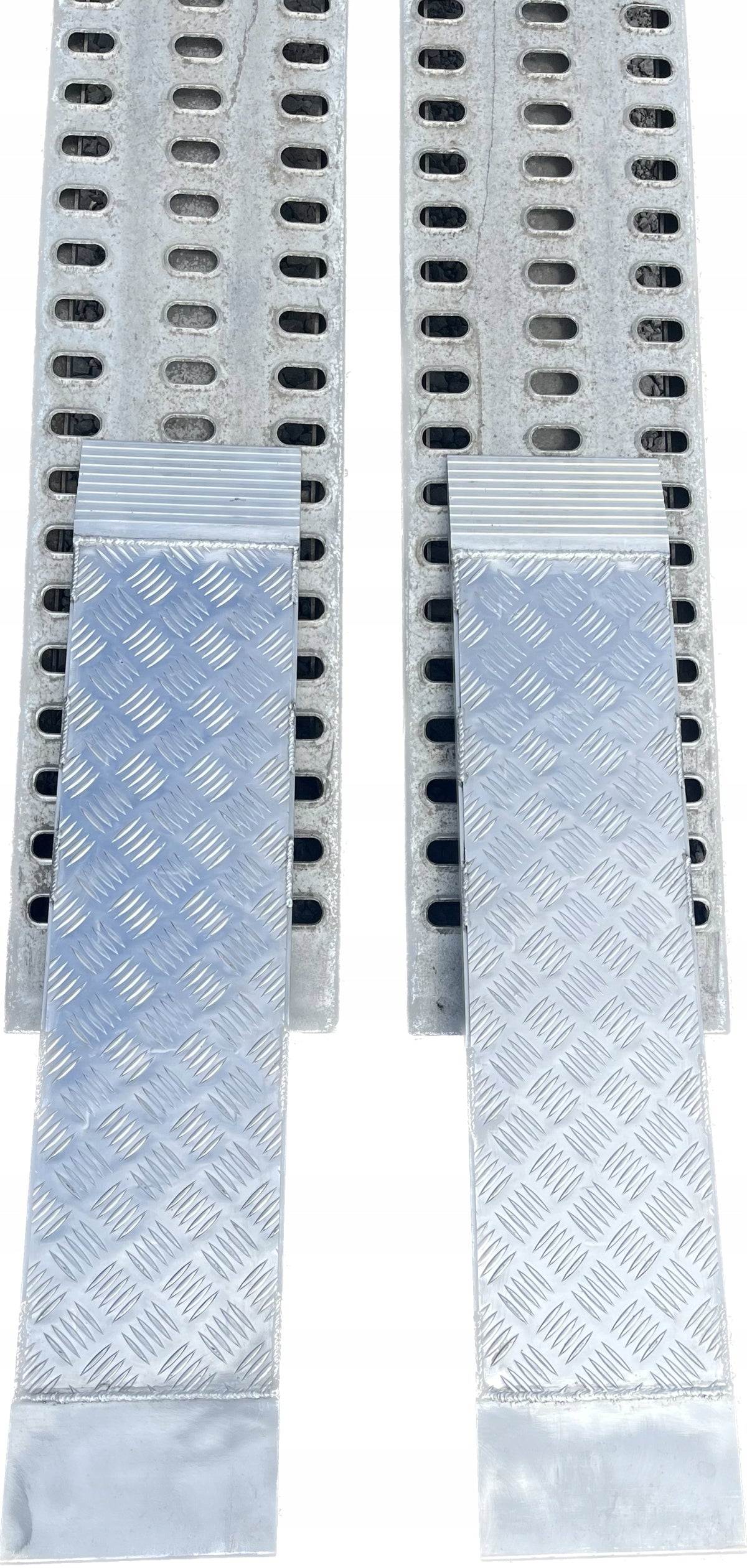 Aluminum Overrun Extension Driveway 100x20 - 2mm Trap Alu Ryfel Brand Manol