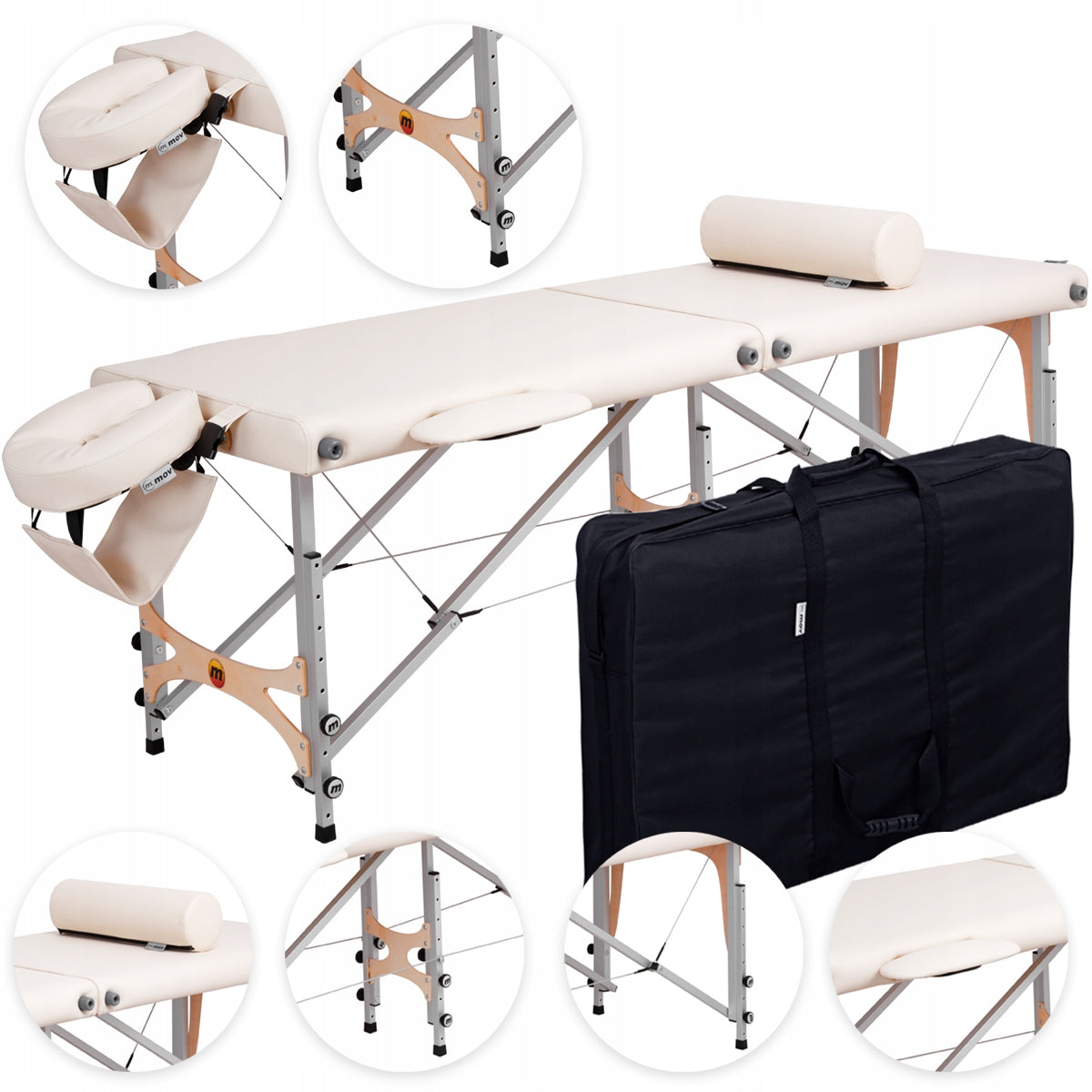 Aluminum Pro Master Ultra Alu Massage Folding Table / Choose From