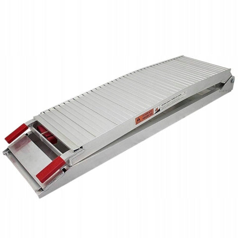 Aluminum Ramp Folding 340kg 205cm Non-Slip Motorcycle Lawn Mower