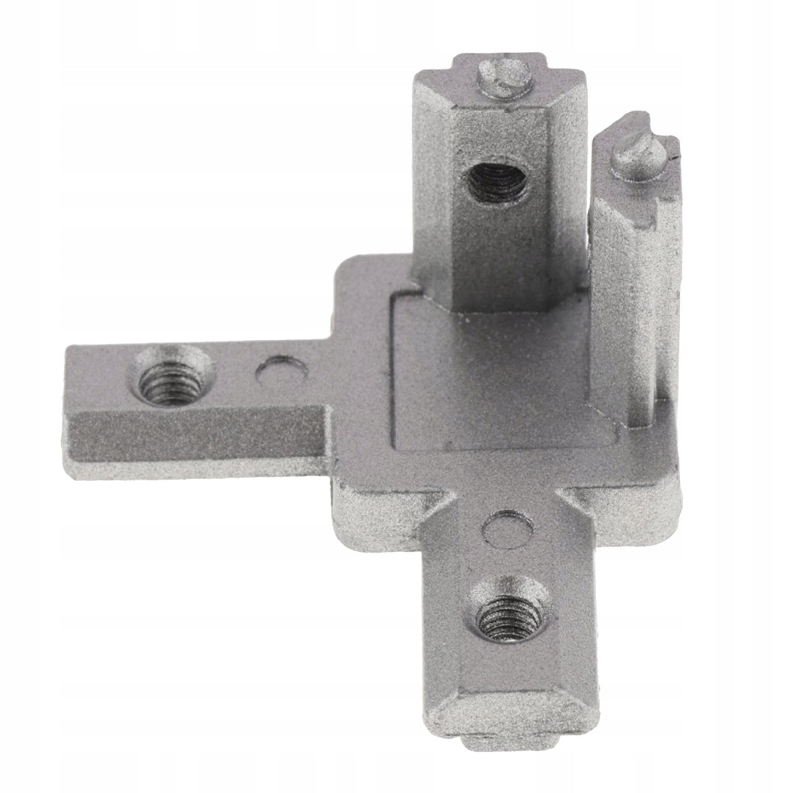 Aluminum T slot Profile L Shape 3 Way 90 Deg Inside Corner Connector 2020 Brand no brand