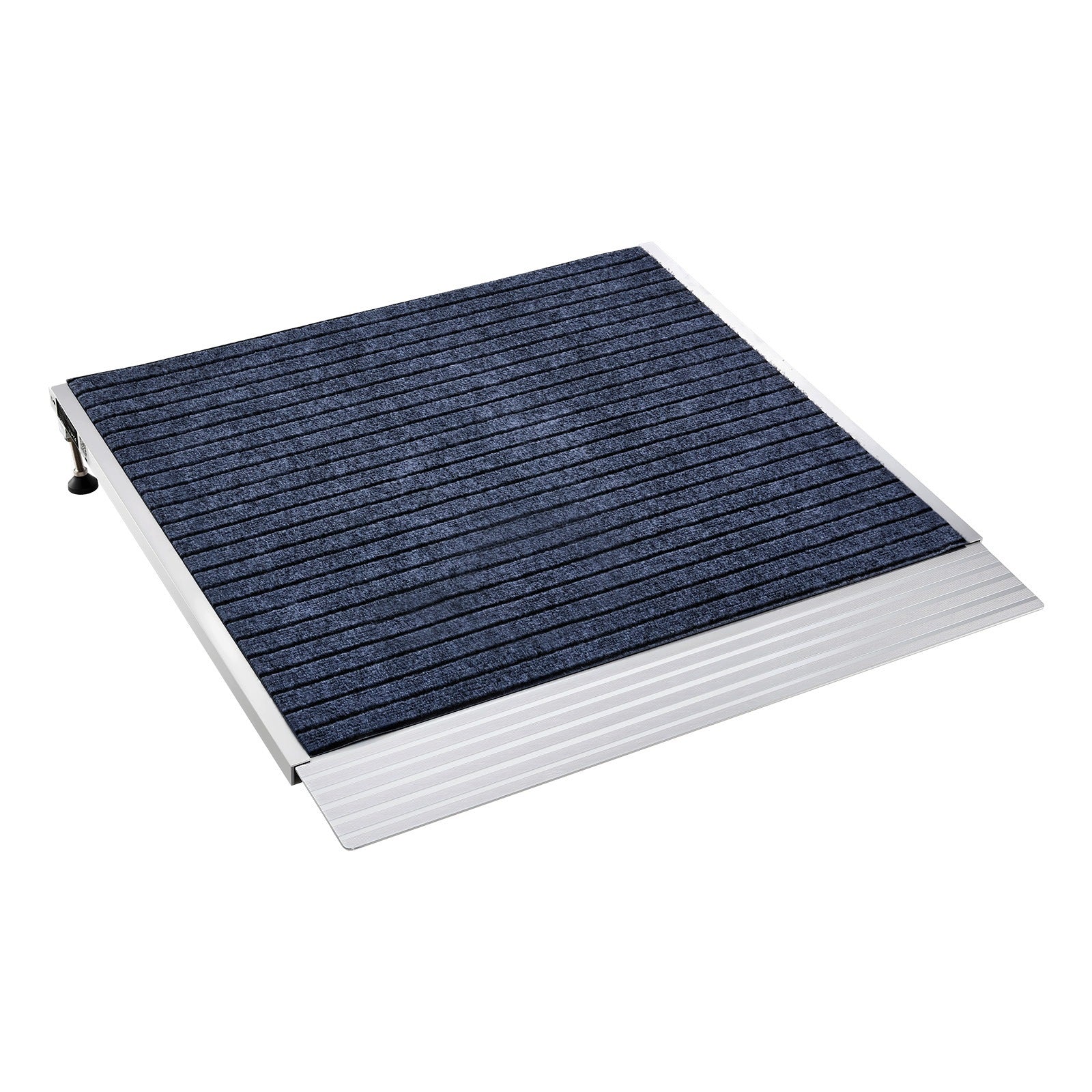 Aluminum Threshold Ramp 91,5x91,5CM Load Capacity 317,5KG Non-Slip