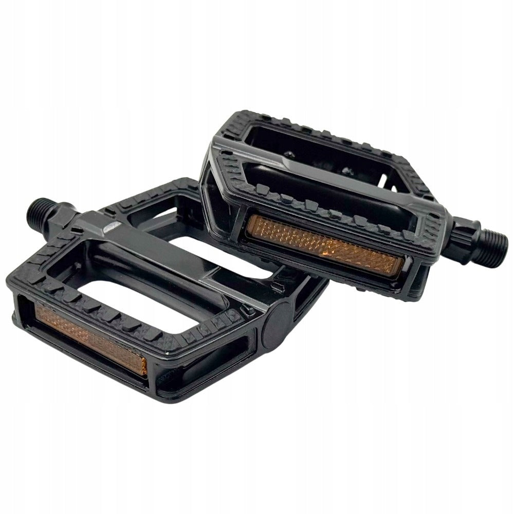Aluminum bicycle pedals VP VPE-625 platform black non-slip
