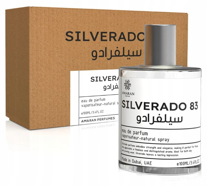 Amaran Silverado 83 Edp 100ml * Unisex Perfumed Water Fragrance