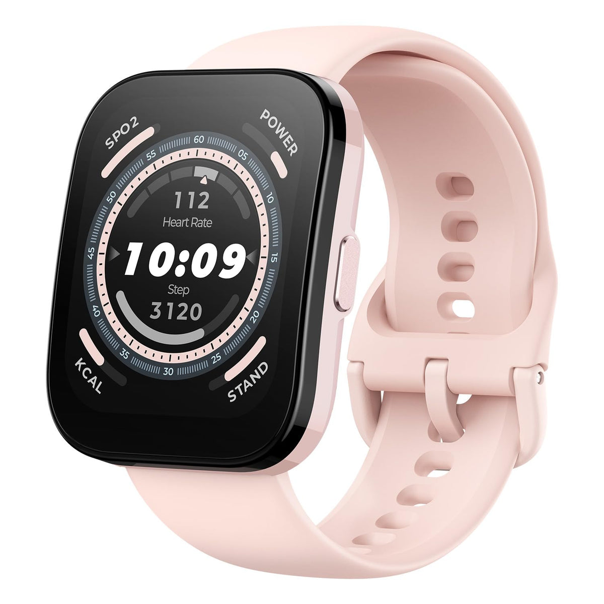 Amazfit Bip 5 Smartwatch 46mm Bluetooth Connections Alexa GPS Pink