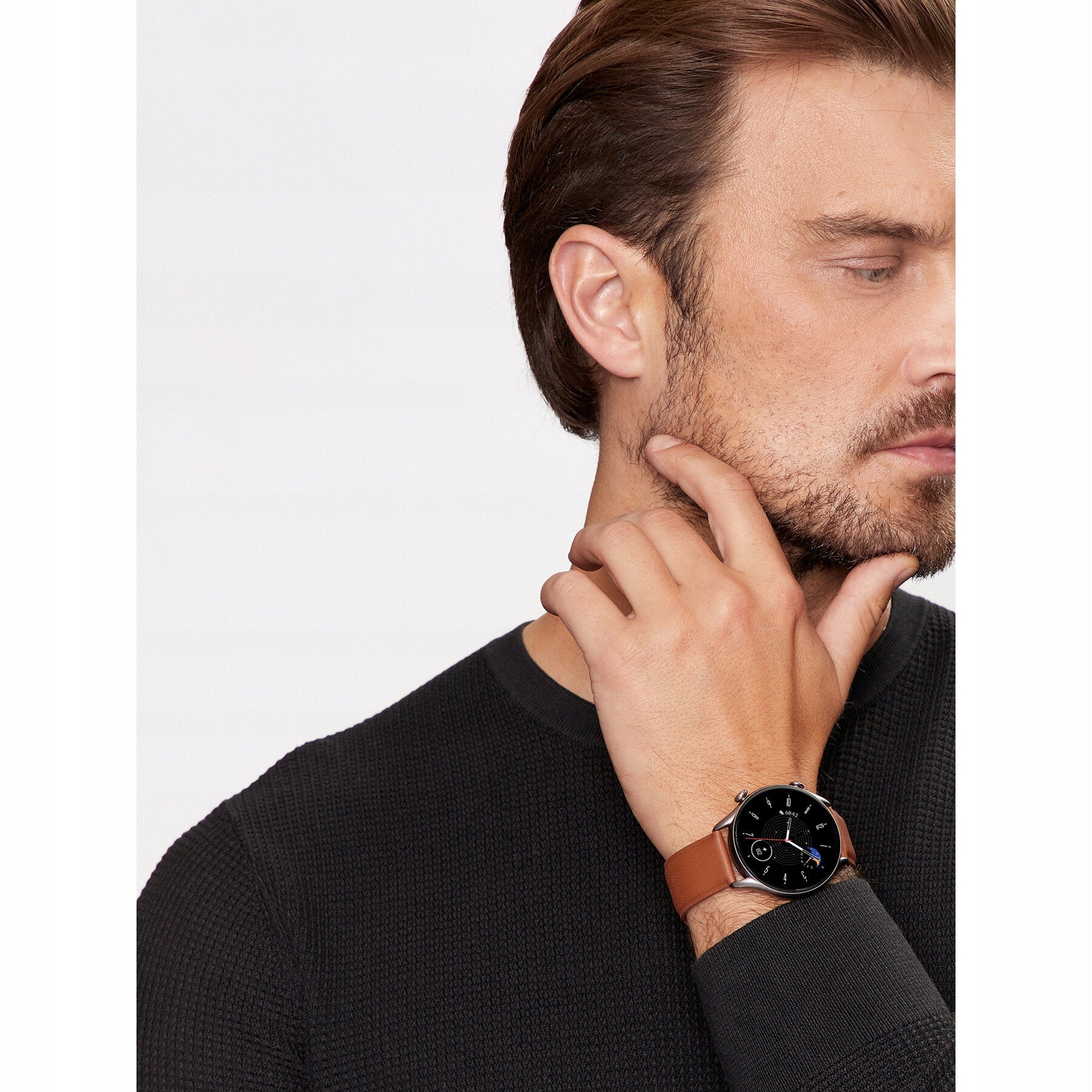 Amazfit Men's Smartwatch Brown, Gold GTR 3 PRO Packaging status original