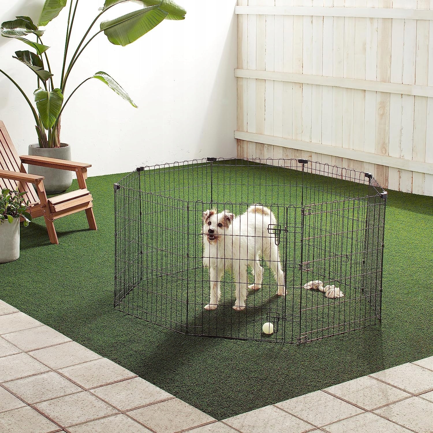 Amazon Basics Folding Dog Playpen Runway Brand no brand