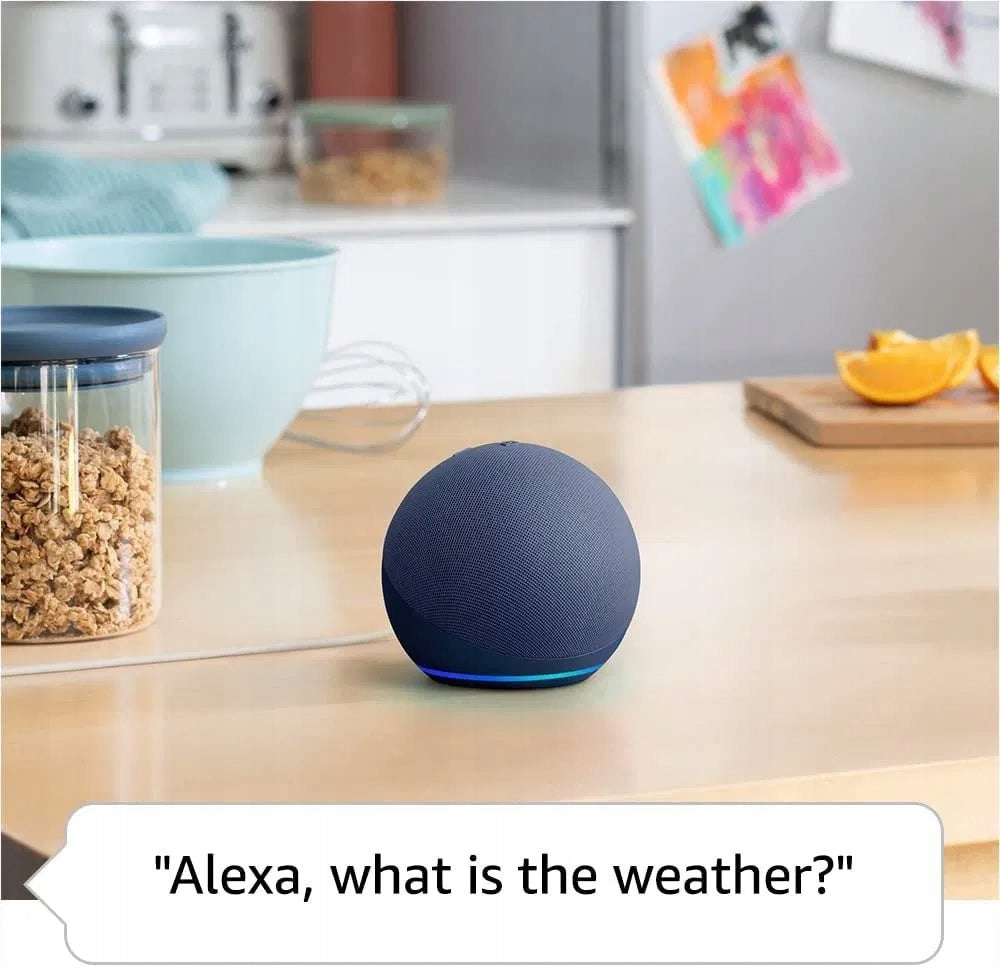 Amazon Echo Dot (5th Gen), Smart Speaker, Deep Sea Blue Brand Amazon