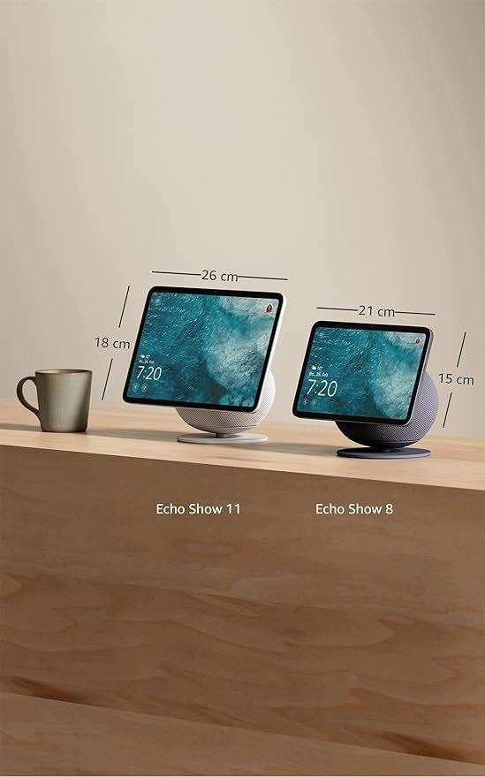 Amazon Echo Show 11 (nejnovější generace), živý Full-HD 11" Glacier White Brand Amazon