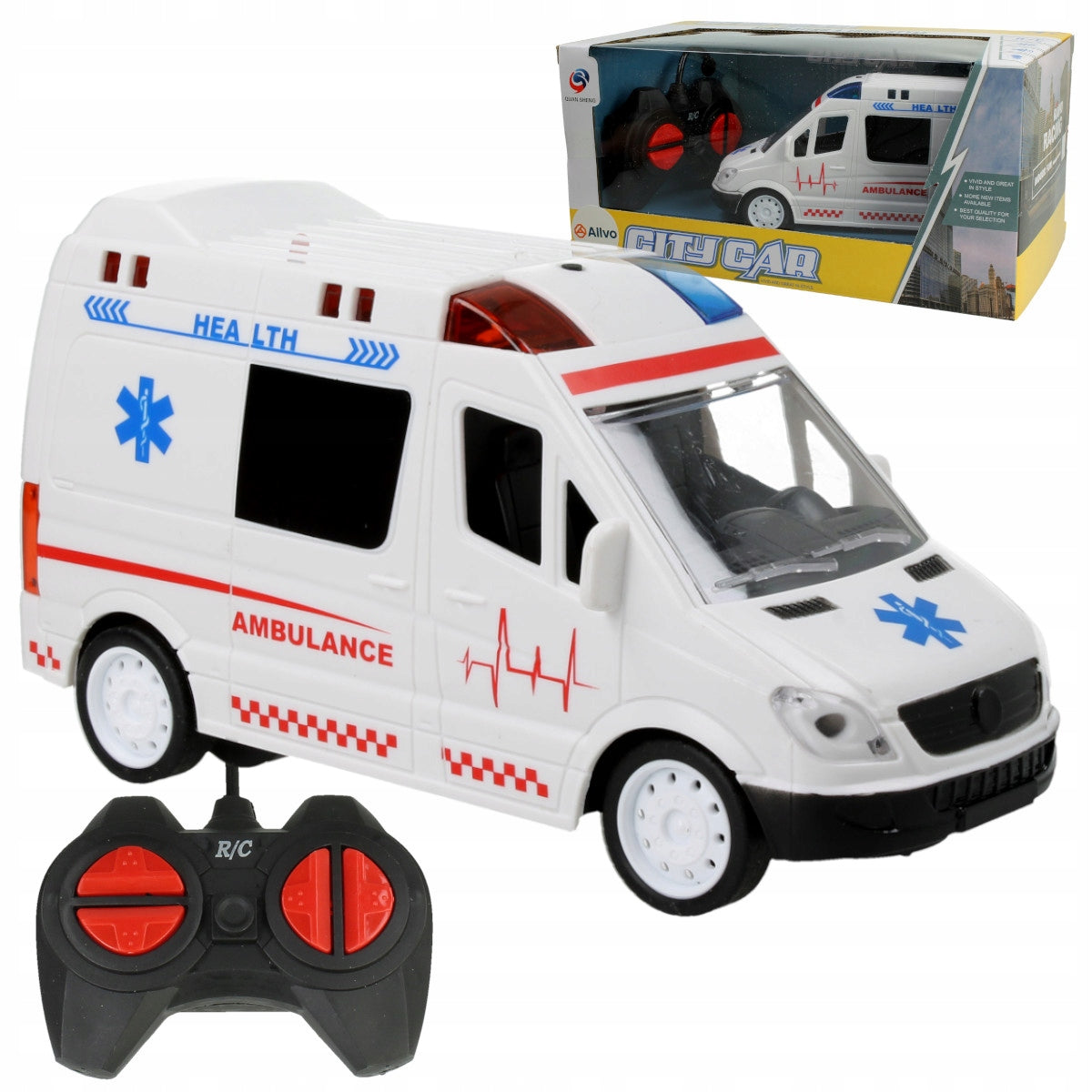 Ambulance Remote Controlled Car Ambulance Auto LED Sound NS Packaging status original