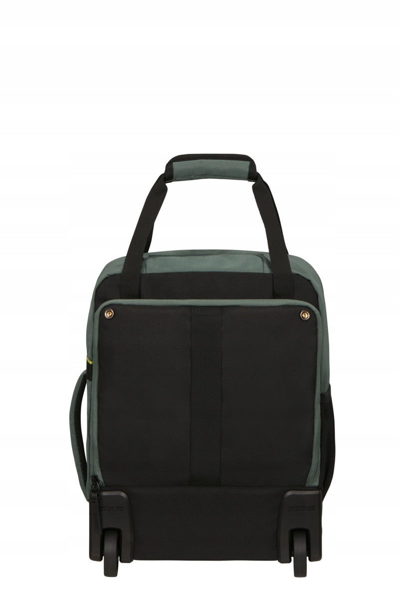 American Tourister Take2Cabin Backpack on Wheels S Green Dark Forest Packaging status original