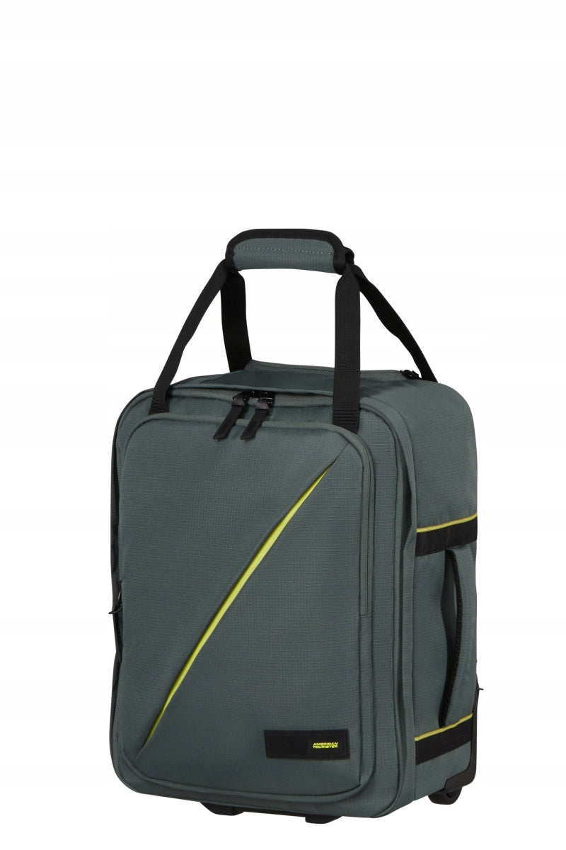 American Tourister Take2Cabin Backpack on Wheels S Green Dark Forest