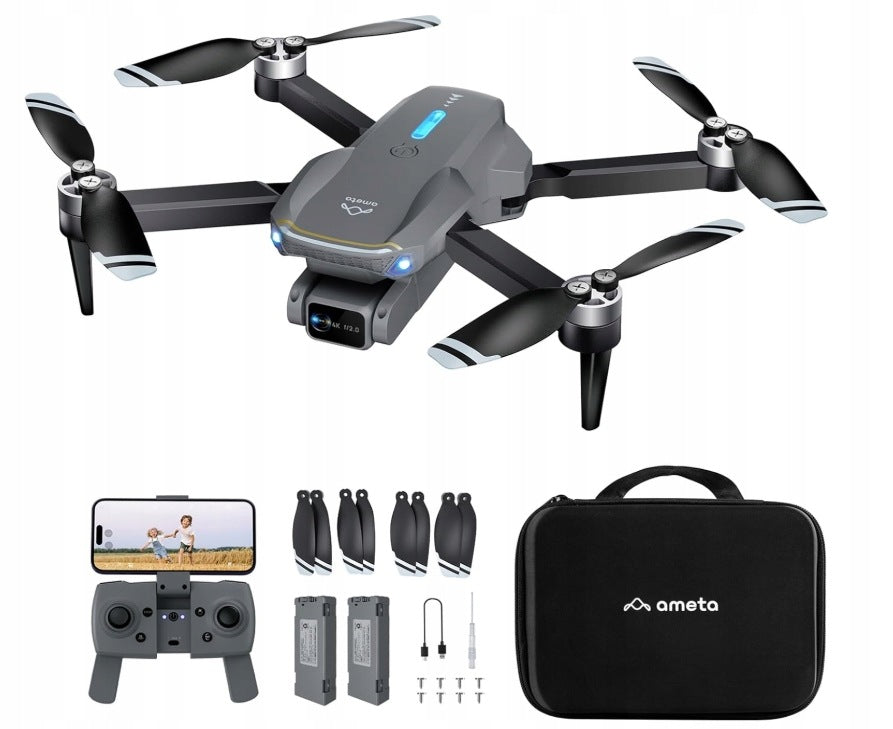 Ameta S20 Lite Drone with 4K UHD Camera Foldable Brushless FPV Motor 250g