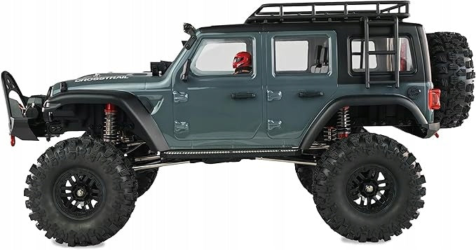 Amewi AMXRock Crawler RC 1:10 4WD RTR Jeep Wrangler Style with LED Lights