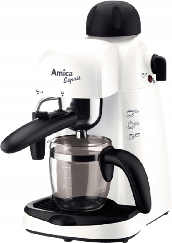 Amica Espris CD 1011 800 W white espresso machine machine