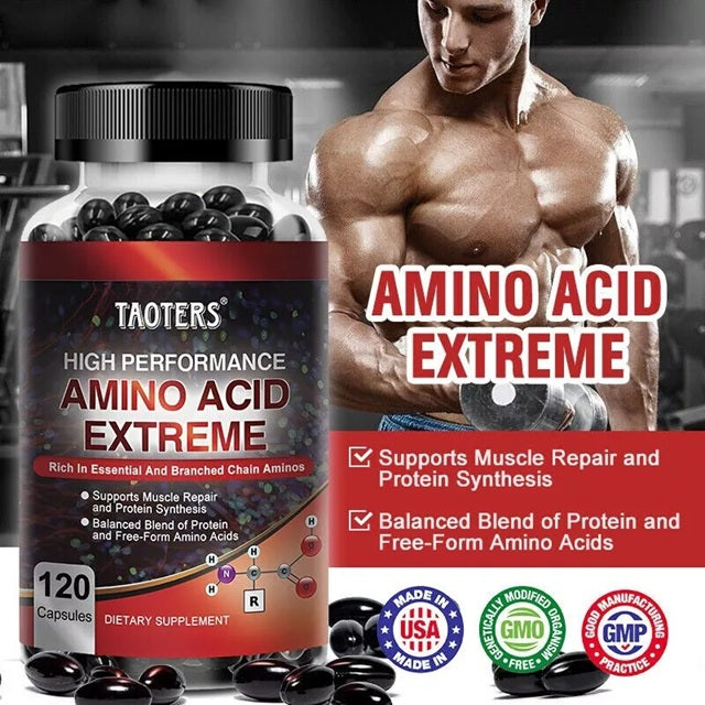 Amino Acid Capsules Muscle Regeneration Endurance Strength... EAN (GTIN) 074283925381