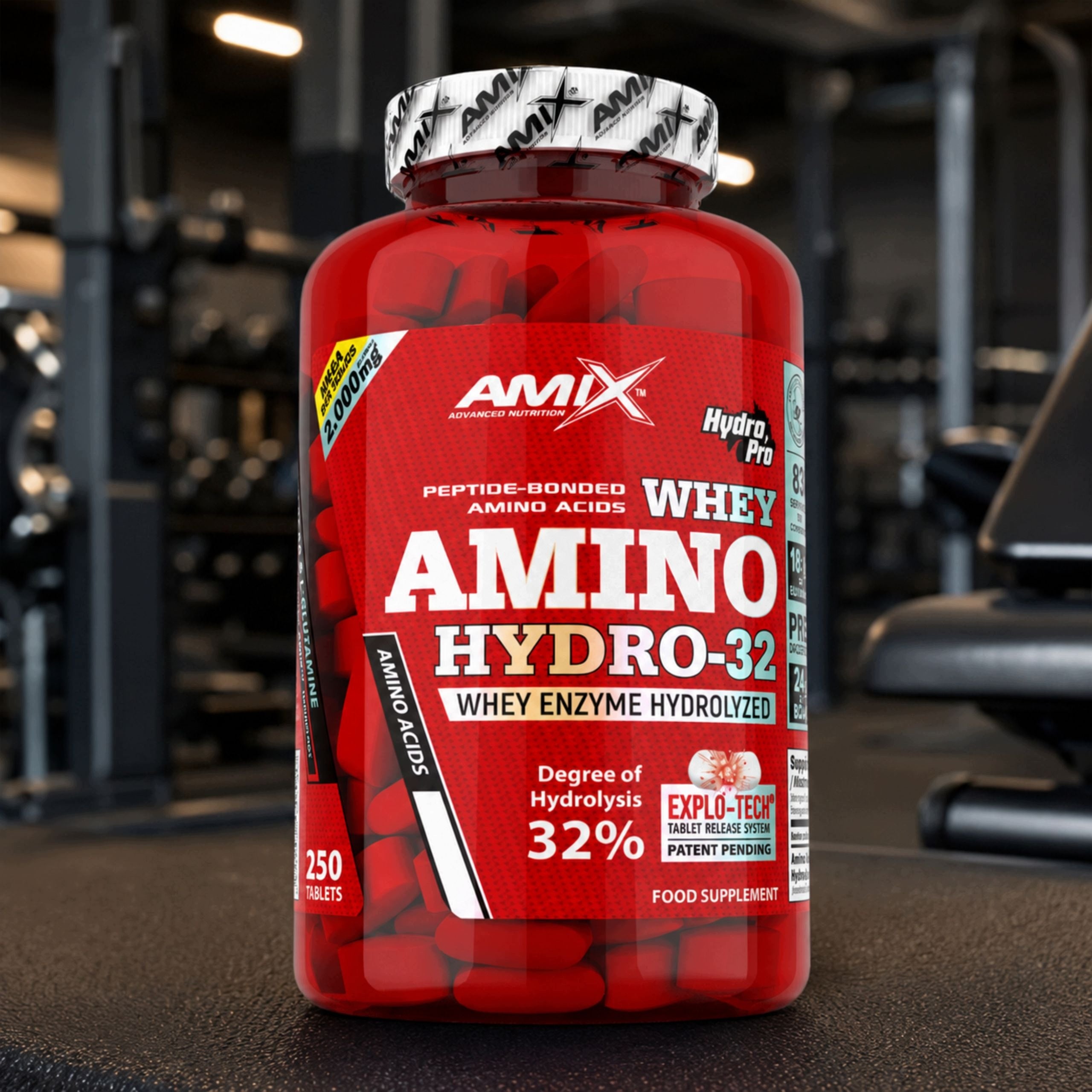 Amino acids in Tablets Hydrolyzate Protein Whey BCAA Glycine Tablets Packaging status original