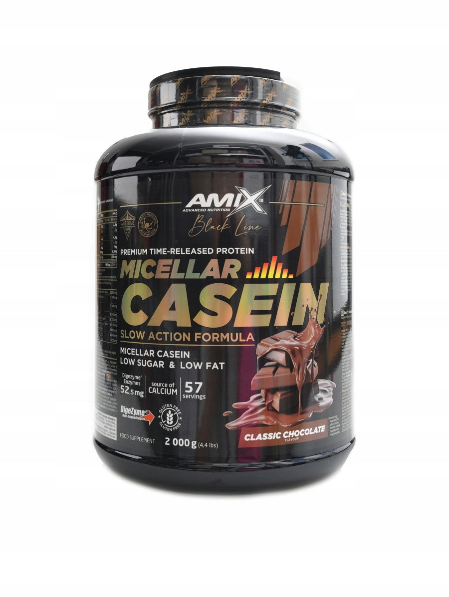 Amix Black line Micellar casein 2000 g classic chocolate