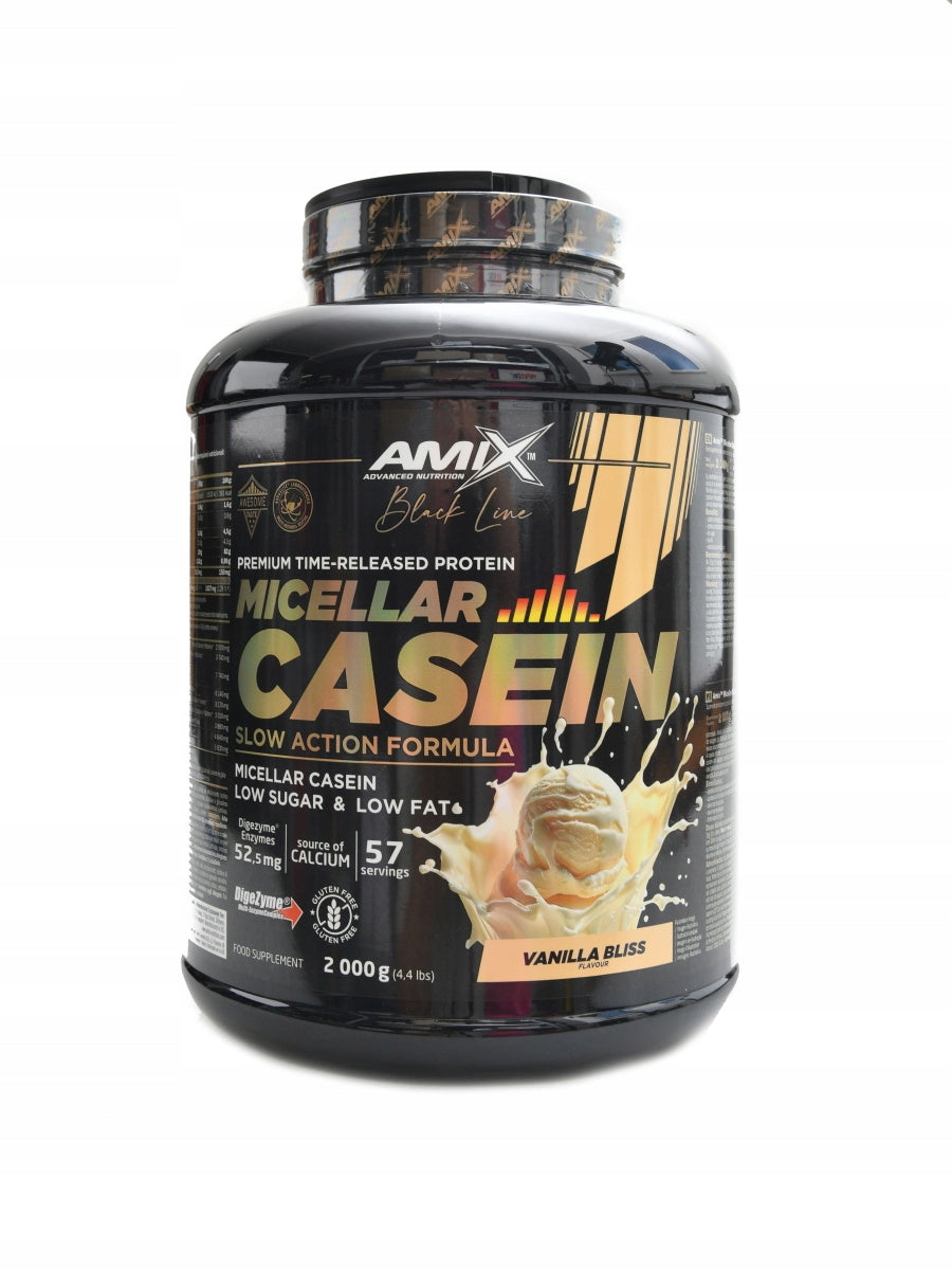 Amix Black line Micellar casein 2000 g vanilla bliss