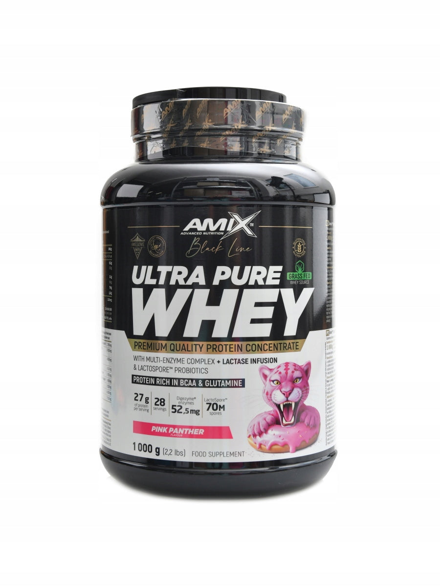 Amix Black line Ultra pure whey 1000 g pink panther