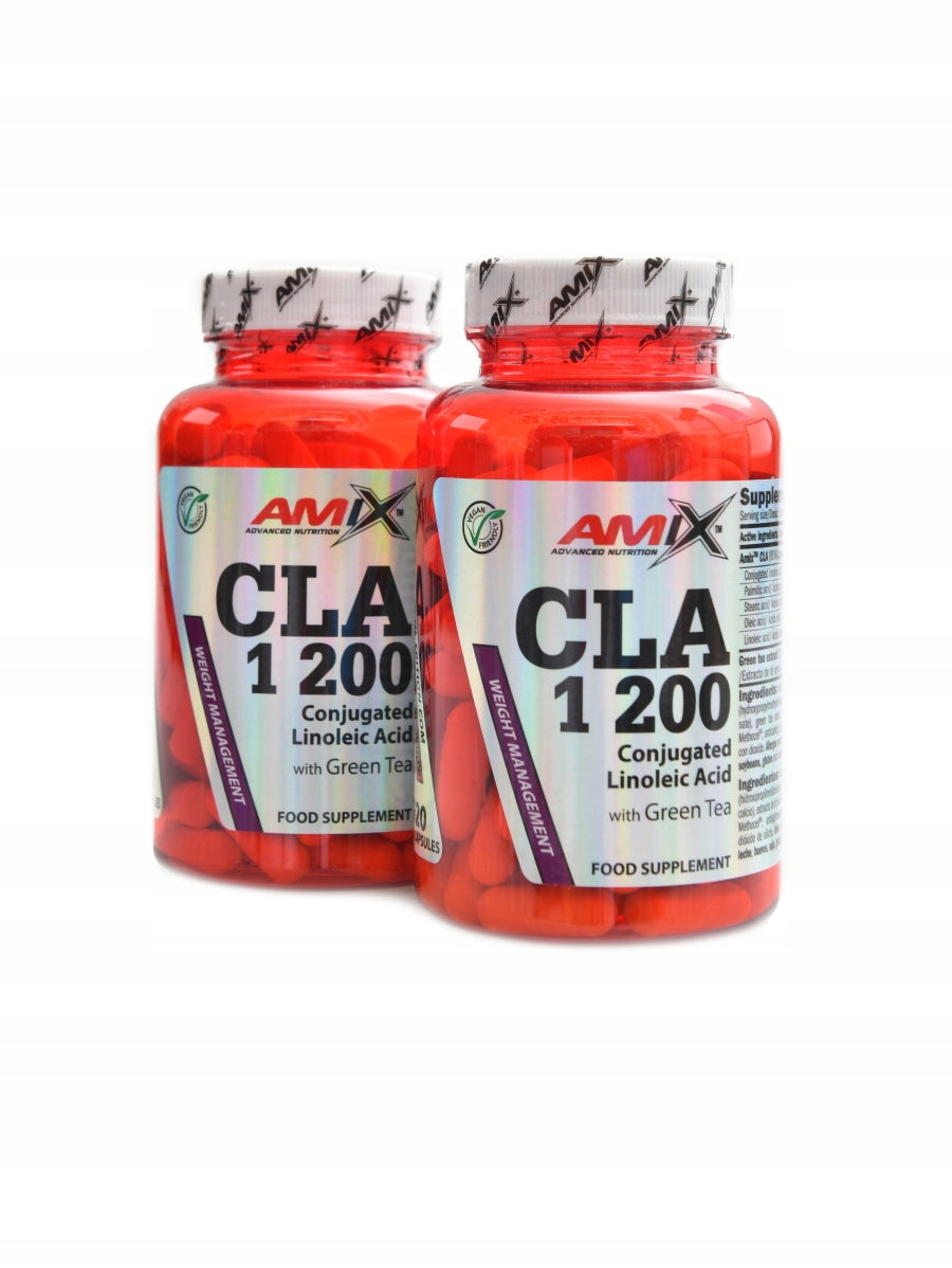 Amix CLA 1200 + green tea 2 x 120 kapslí DUOPACK