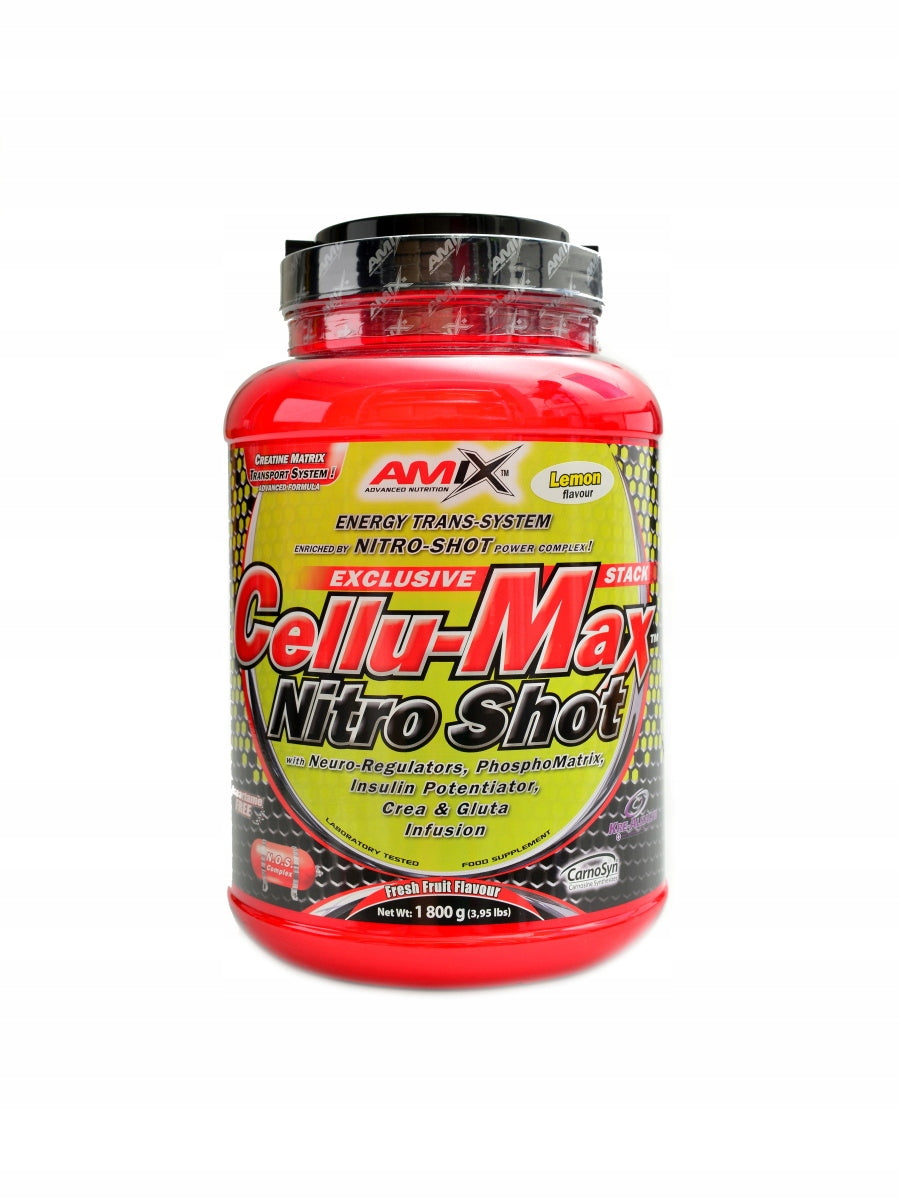 Amix Cellu max Nitro Shot 1800 g pomeranč