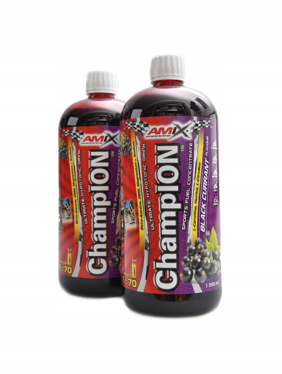 Amix Champion isotonic drink 2 x 1000 ml možno kombinovat chutě