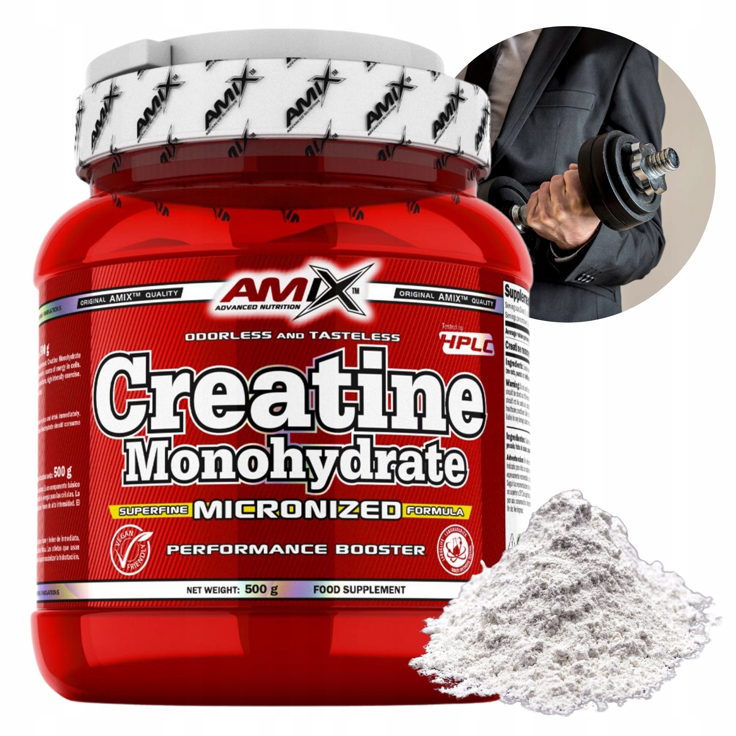Amix Creatine Monohydrate creatine 500g monohydrate