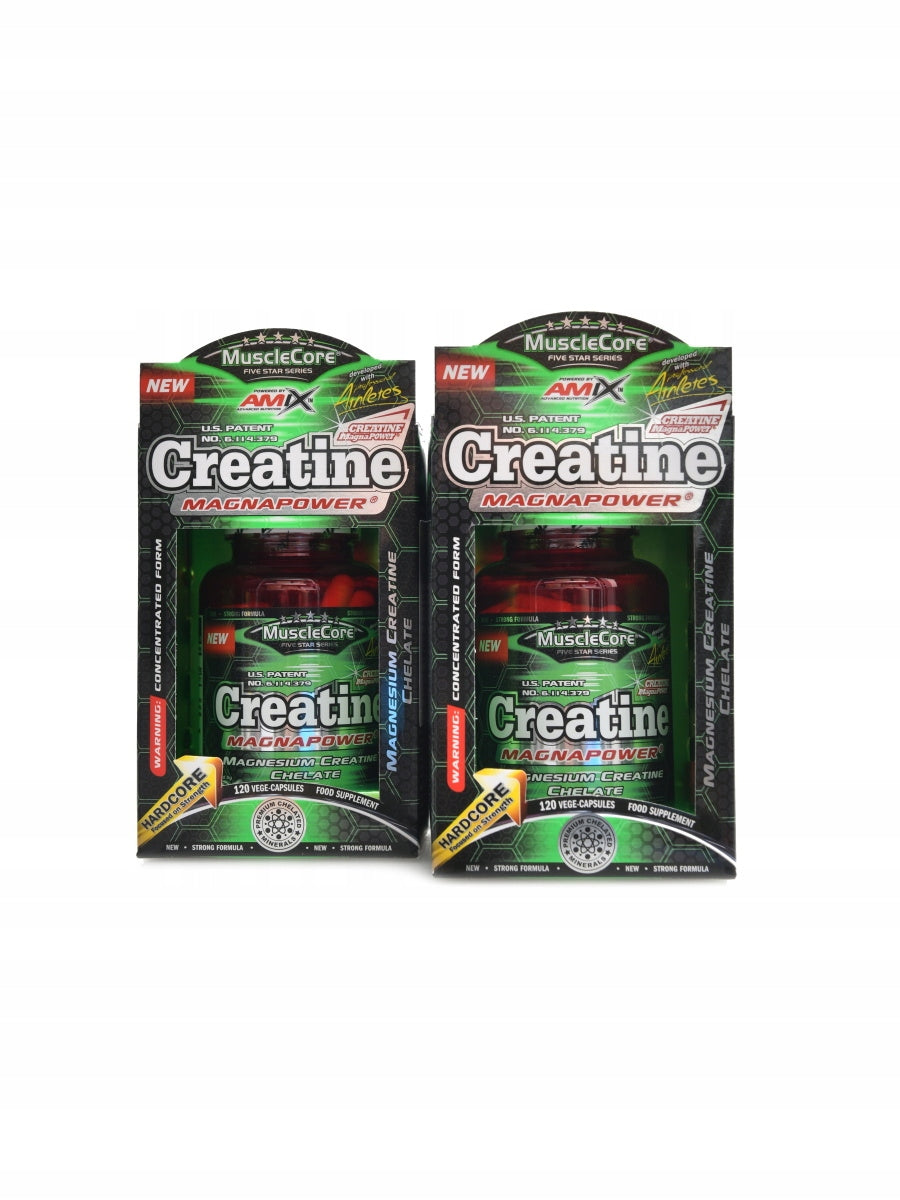 Amix Creatine magna power 2 x 120 kapslí DUOPACK