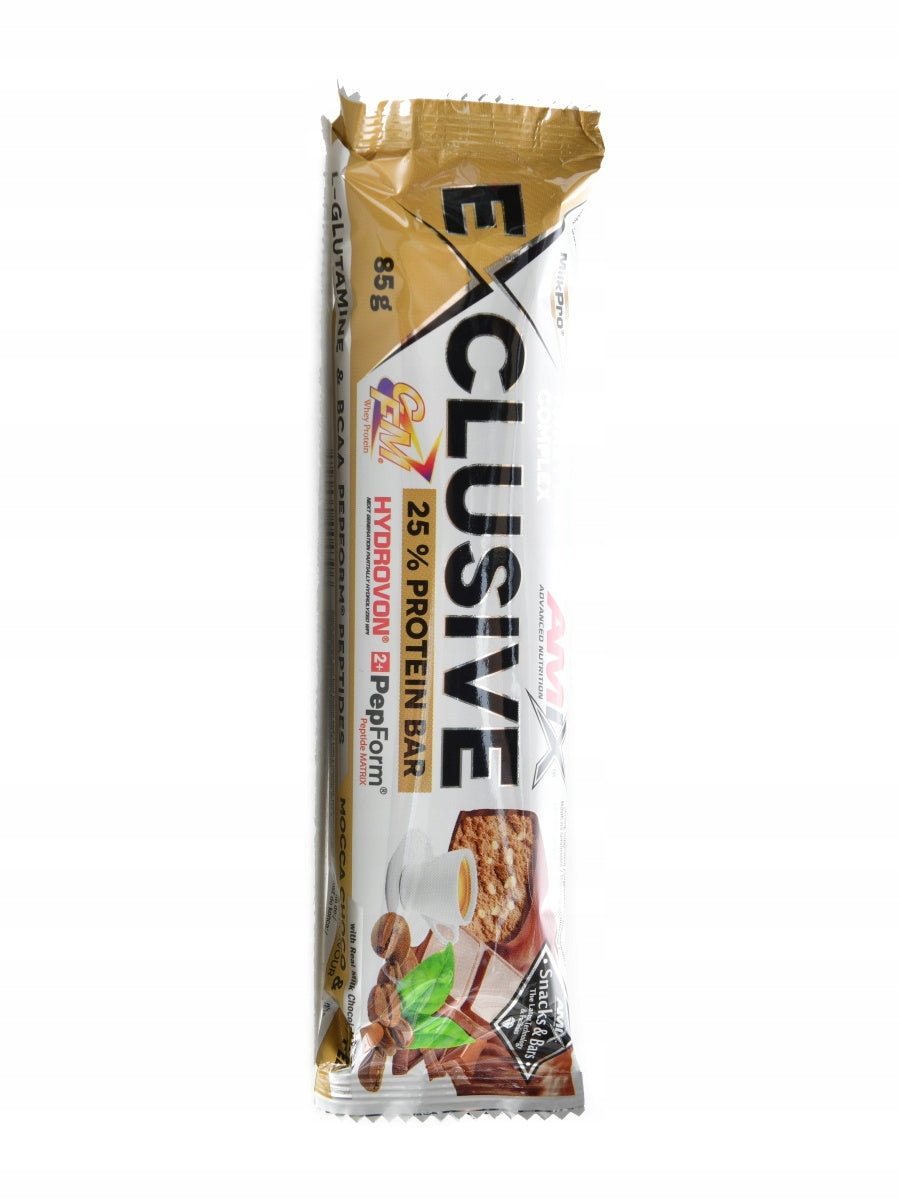 Amix Exclusive bar 85 g lesní plody Expiration date at least six months from the date of purchase