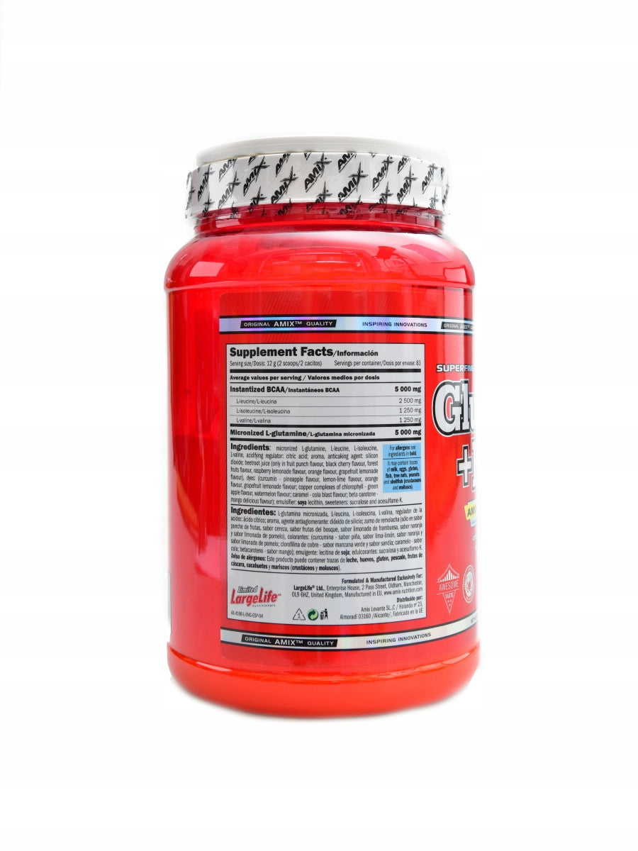 Amix Glutamine + BCAA powder 1000 g mango Expiration date at least six months from the date of purchase