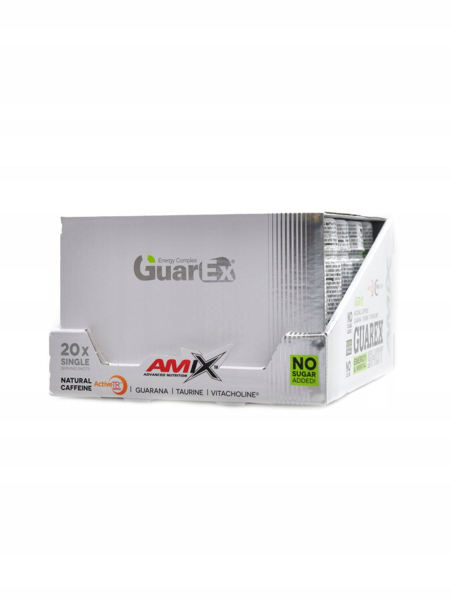 Amix Guarex Energy Mental SHOT 20 x 60 ml Mojito Packaging status original