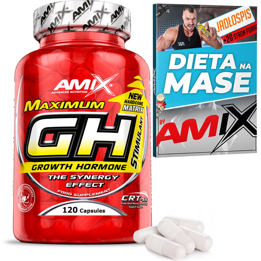 Amix Maximum GH IGF-1 tablets GROWTH HORMONE BOOSTER REGULATOR - Strong! Packaging status original