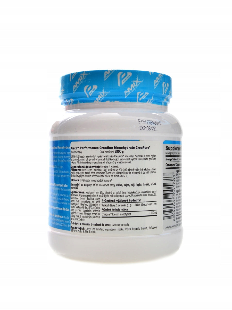 Amix Performance Creatine Monohydrate CreaPure 300 g Manufacturer code 8594060005683