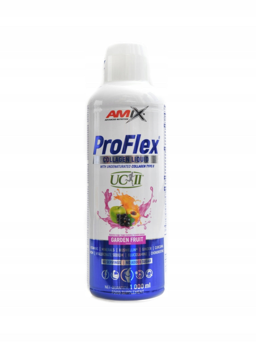 Amix Proflex collagen liquid UC II 1000 ml garden fruit
