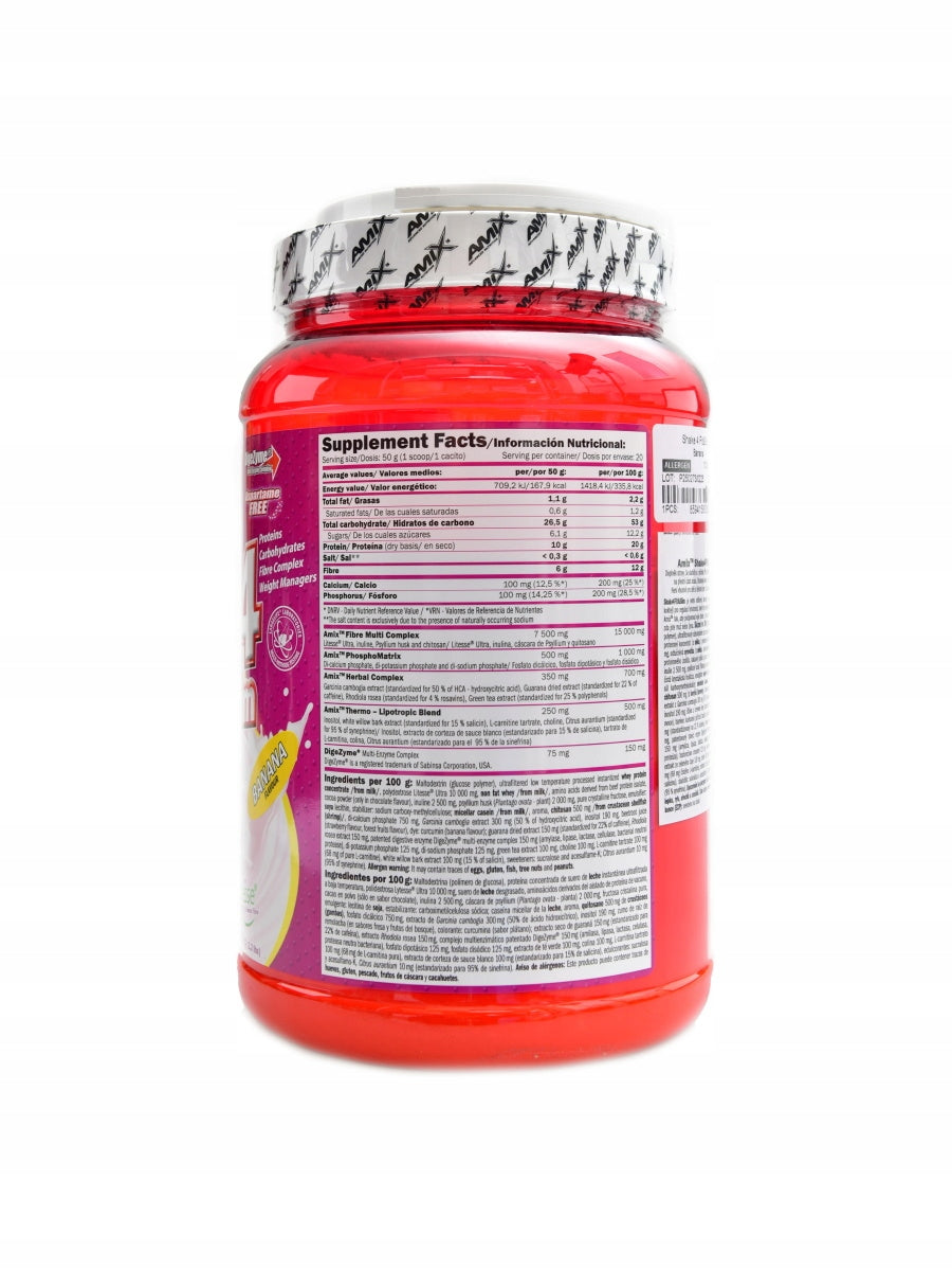 Amix Shake 4 Fit & slim 1000 g vanilka Packaging status original