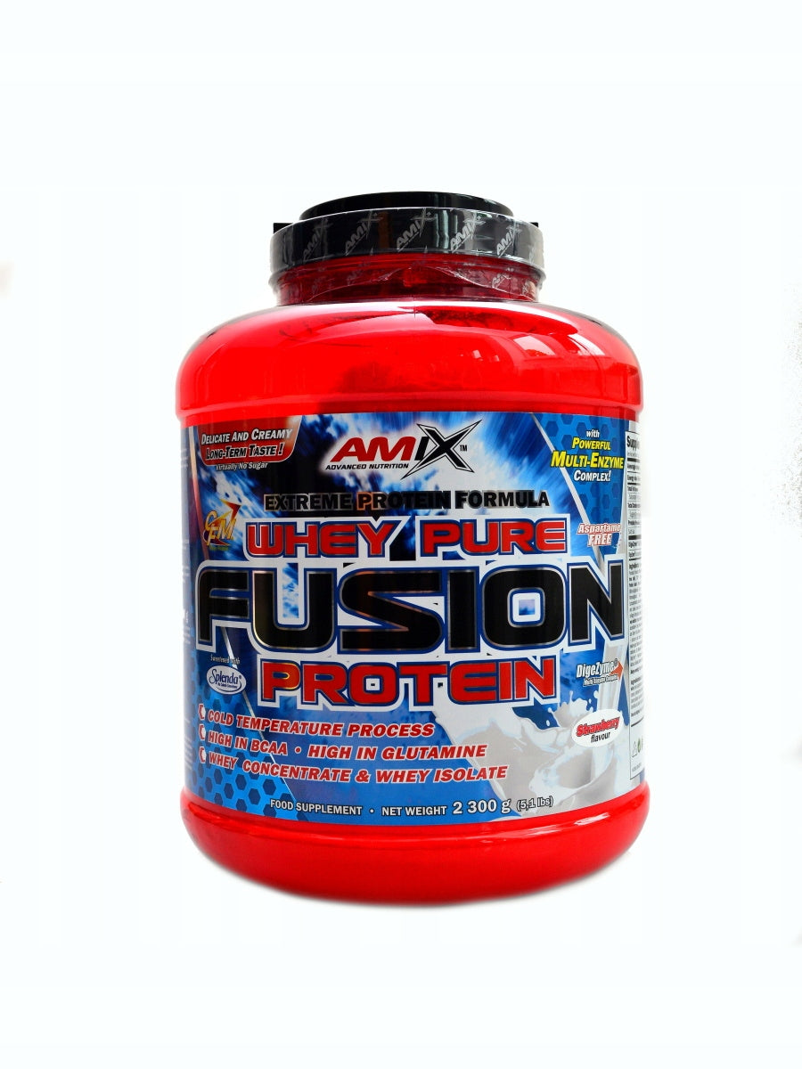 Amix Whey Pure Fusion protein 2 x 2,3kg čokoláda Packaging status original
